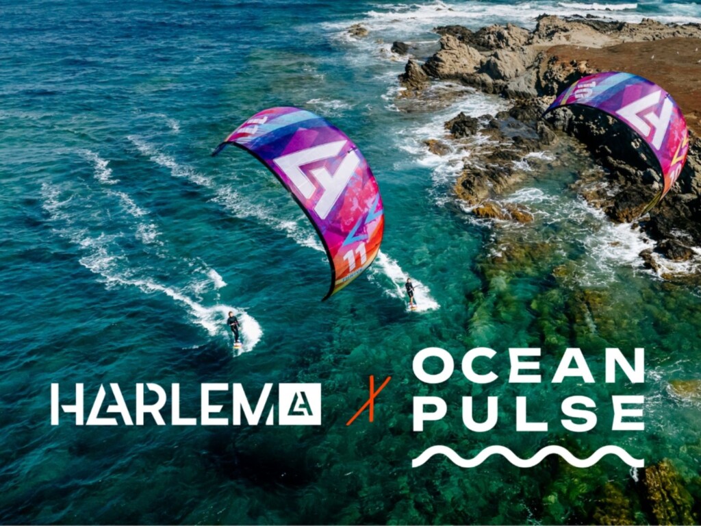 Harlem OceanPulse Banner with Logos and Kites in the Background